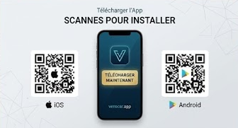 Scannez pour installer VeraCar